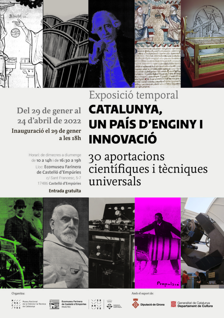 Agenda - Ecomuseu la farinera - exposicio Catalunya pais denginy - Castello dempuries - empordaturisme