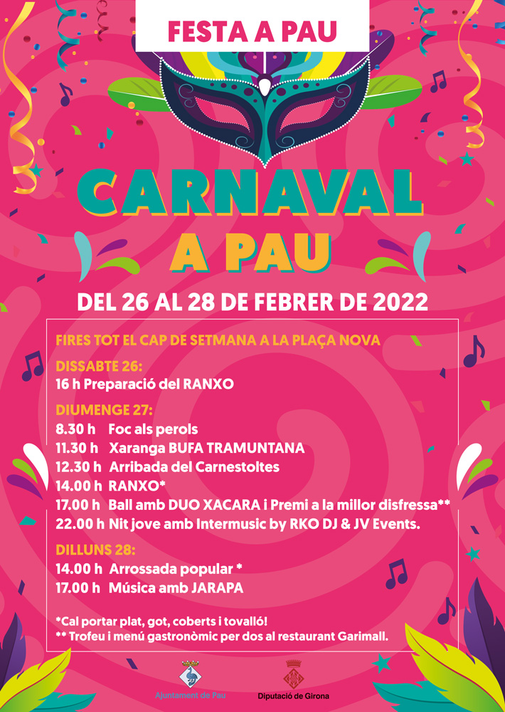 Agenda - carnaval - Pau - Empordaturisme