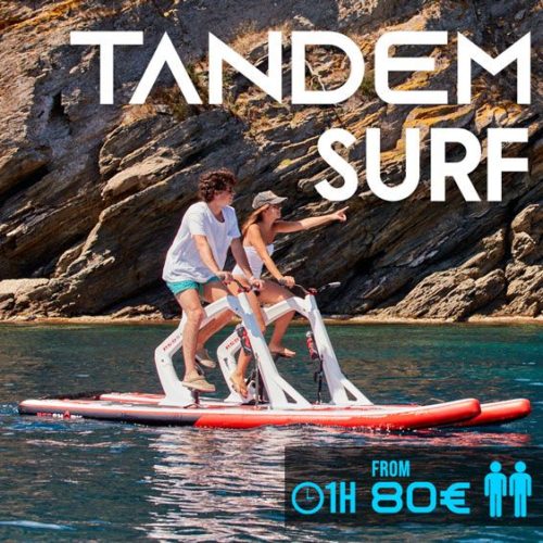 TandemSurf - Costa Brava Water Bikes - Roses - Empordaturisme