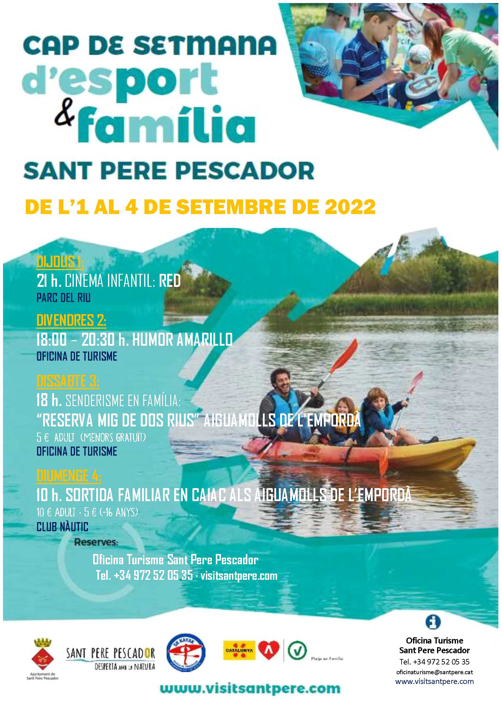 Sport & Familia - Sant pere pescador - empordaturisme